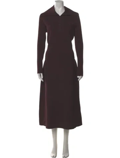 Pre-owned Tory Burch Long Dress W/ Tags In Brown