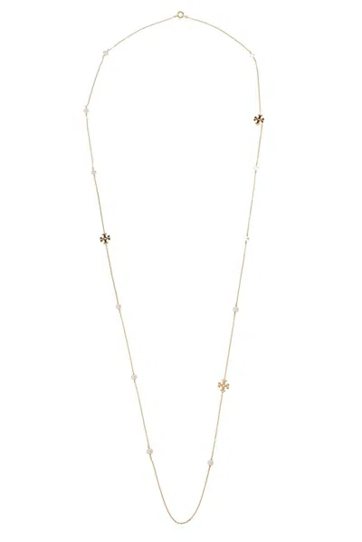 Tory Burch Long Kira Necklace In Gold