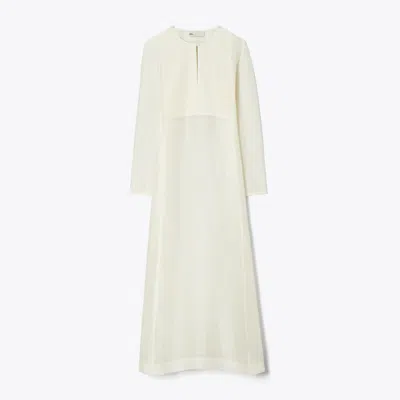 TORY BURCH LONG LINEN CAFTAN