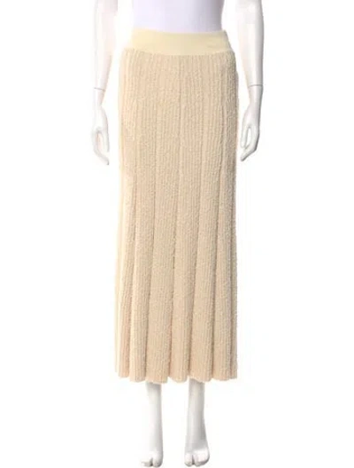 Pre-owned Tory Burch Long Skirt In Neutral