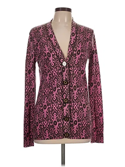 Pre-owned Tory Burch Long Sleeve Blouse In Pink