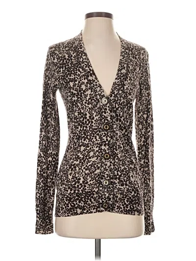 Pre-owned Tory Burch Long Sleeve T-shirt In Brown