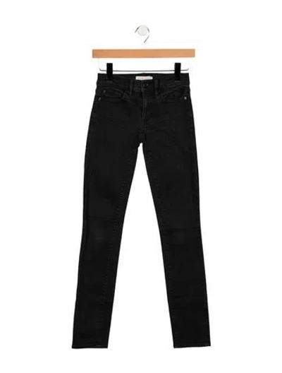 Pre-owned Tory Burch Low-rise Straight Leg Jeans In Blue