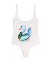 Tory Burch Lucky Duck Tank Swimsuit