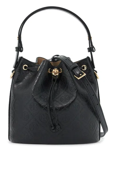 Tory Burch Bucket Bag In Black