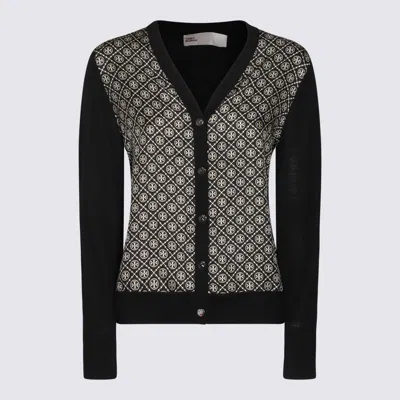 Tory Burch Black Wool Knitwear