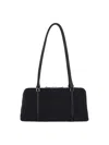 Tory Burch 'marshmallow' Small Shoulder Bag In Black  