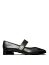 Tory Burch Flat Shoes In Negro