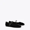 Tory Burch Mary Jane Two-band Ballet In Black