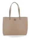 Tory Burch Mccraw Tote Bag In Grey