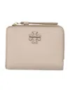 Tory Burch Mcgraw Textured Finish Bi-fold Wallet