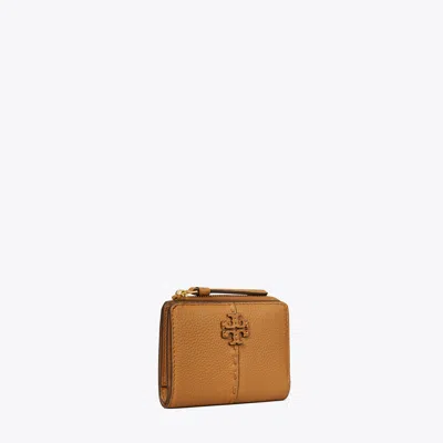 Tory Burch Mcgraw Bi-fold Wallet In Brown