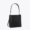 Tory Burch Mcgraw Bucket Bag In Black