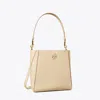 Tory Burch Mcgraw Bucket Bag In Brie
