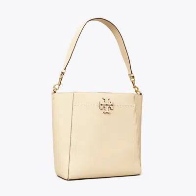 Tory Burch Mcgraw Bucket Bag In Brown