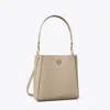 Tory Burch Mcgraw Bucket Bag In Brown