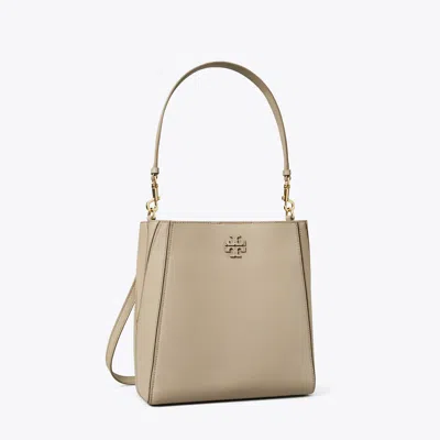 Tory Burch Mcgraw Bucket Bag In Brown