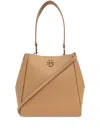 Tory Burch Mcgraw Bucket Bag In Neutral