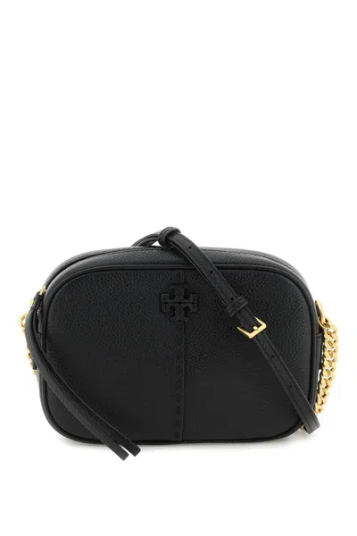 Tory Burch Mcgraw Camera Bag In Black