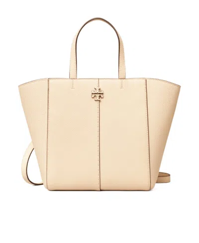 Tory Burch Mcgraw Handbag In Nude