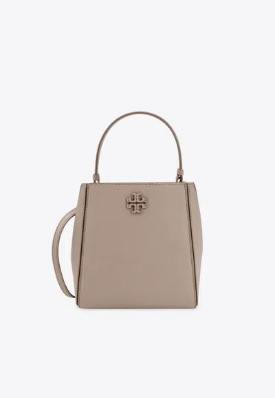 Tory Burch Mcgraw Leather Bucket Bag