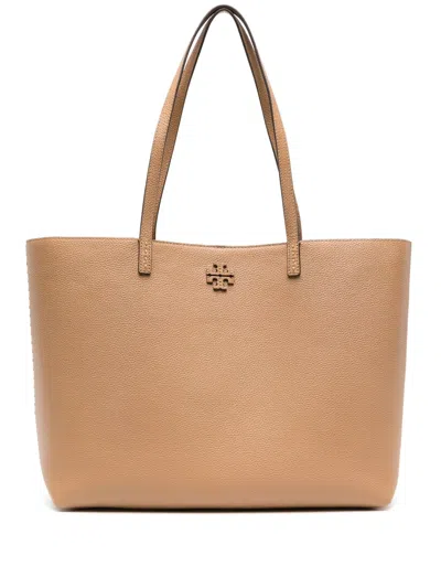 Tory Burch Mcgraw Tote In Brown