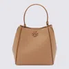 Tory Burch Camel Mcgraw Small Bucket Bag In Brown
