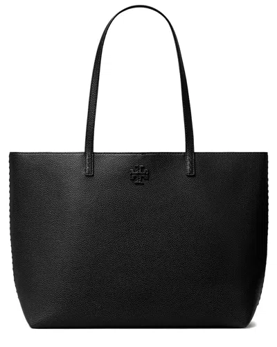 Tory Burch Mcgraw Pebbled Leather Tote