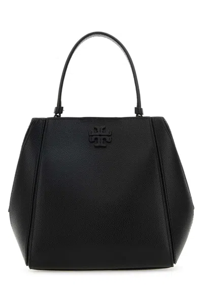 Tory Burch Mcgraw Small Leather Bucket Bag