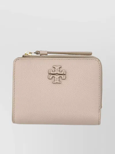 TORY BURCH MCGRAW TEXTURED FINISH BI-FOLD WALLET