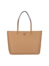 Tory Burch Mcgraw Tote Bag In Beige