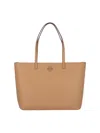 Tory Burch Mcgraw Tote Bag In Brown