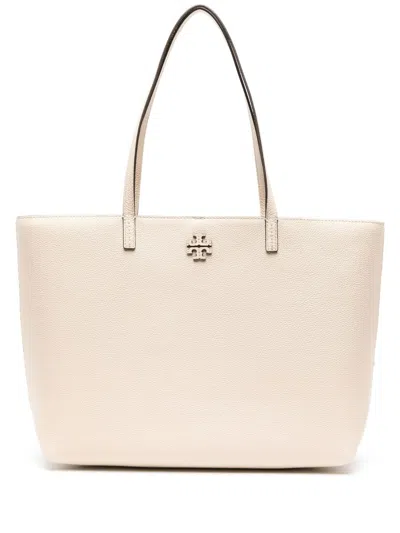 Tory Burch Mcgraw Tote In Neutral