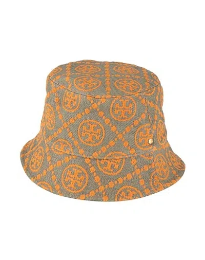 Tory Burch Medium Brim Bucket Hat In Brown