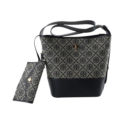 Pre-owned Tory Burch Medium Bucket Bag 'navy' | Blue | Women's Size Onesize