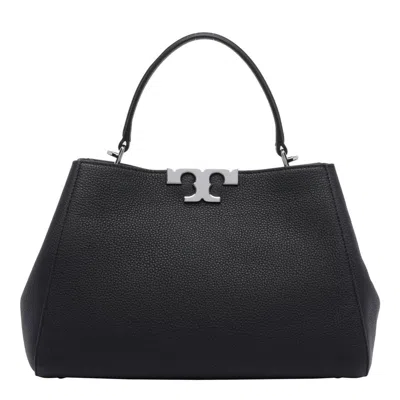 Tory Burch Medium Eleanor Satchel Bag In Black