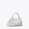 Tory Burch Medium Eleanor Soft Satchel In Blue