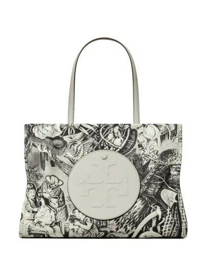 Tory Burch Medium Ella Chain Printed Tote Bag