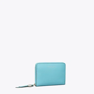 Tory Burch Medium Romy Wallet In Blue