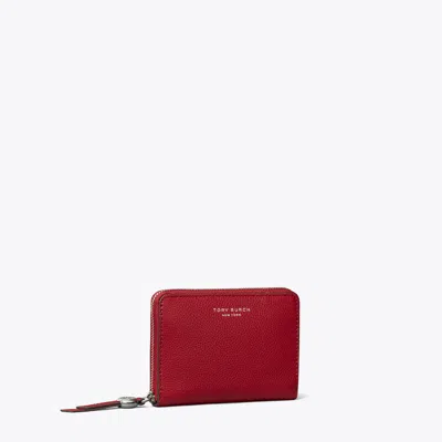 Tory Burch Medium Romy Wallet In Red