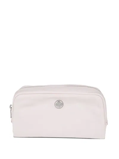 Tory Burch Medium Rosette Make-up Bag In Pink