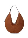Tory Burch Medium Shoulder Bag Balloon T Monogram In Brown