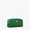 Tory Burch Medium Twist Cosmetic Case In Green
