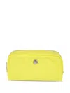 Tory Burch Medium Rectangular Cosmetic Clutch Bag In Yellow