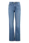 Tory Burch Medium Waist Slim Jeans