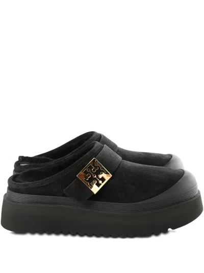 TORY BURCH MELLOW BUCKLE PLATFORM MULES