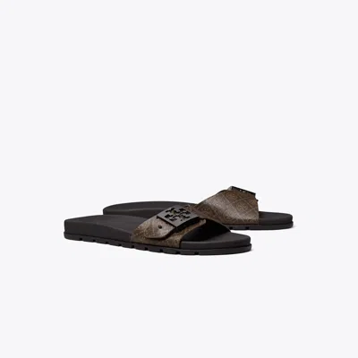 Tory Burch Mellow Buckle Slide In Black