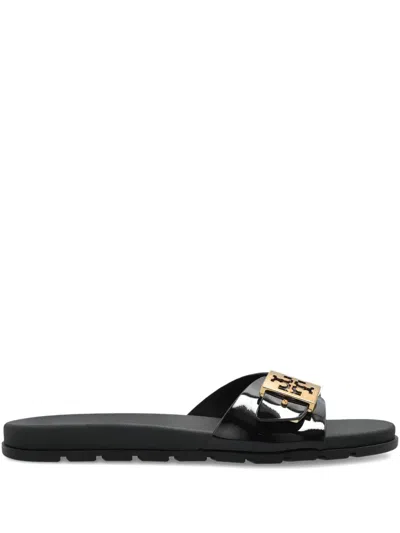 TORY BURCH MELLOW BUCKLE SLIDES
