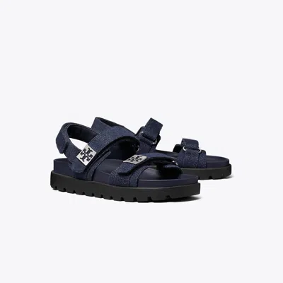 Tory Burch Mellow Burch Sandal In Black