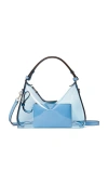 Tory Burch Mellow Clear Shoulder Bag In Blue